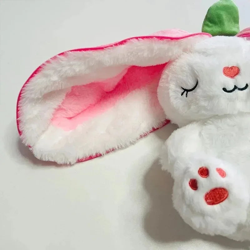 /Cute Music Luminous Breathing Doll with Motion Lights Plush Baby Sleeping Toys Bunny Soft Cartoon Plush Doll Early Childhood..