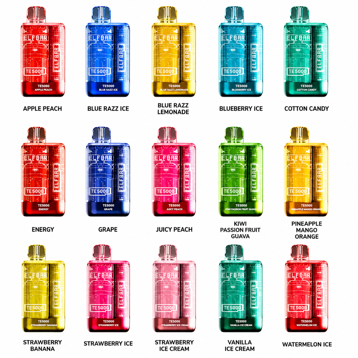 Pack 50pz Elfbar TE 6000 Hits Oferta