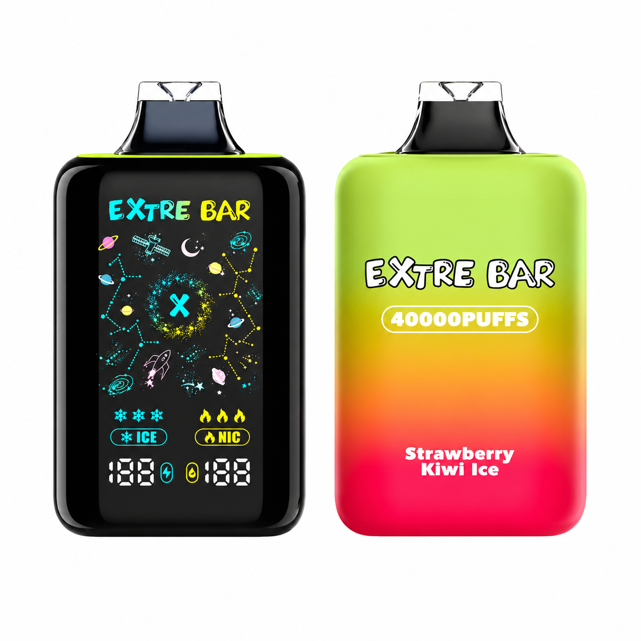 Extre Bar Nic x Ice 40000 HITS Mayoreo (Caja 10 pz)