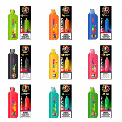 Dummy Vapes 8000 Hits By 6ix9ine Mayoreo (Caja 10 Pz)