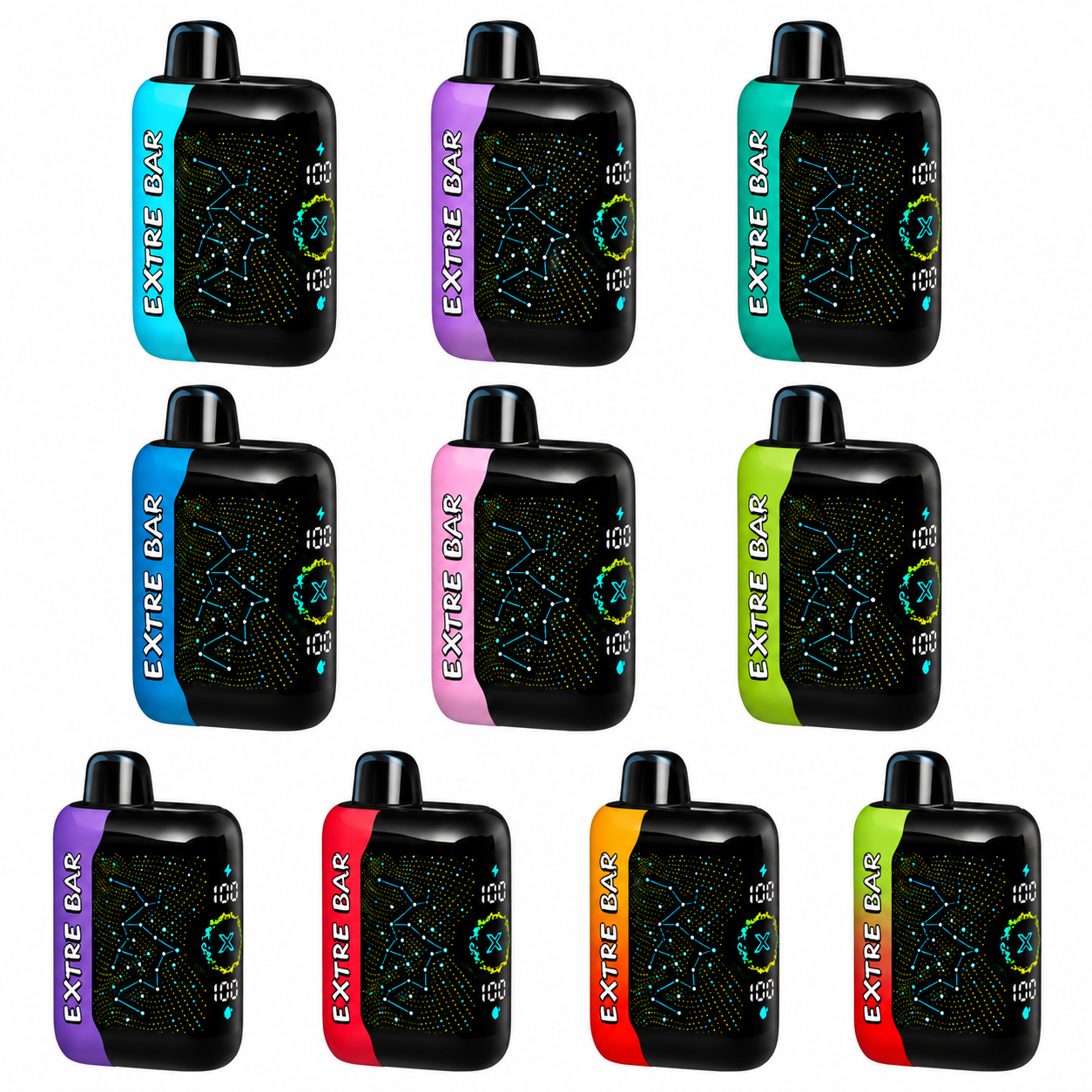 Extre Bar Nic x Ice 40000 HITS Mayoreo (Caja 10 pz)