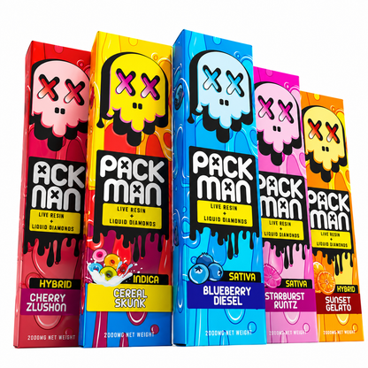 Packman Disposable 2g Live Resin + Liquid Diamonds (1 pz)