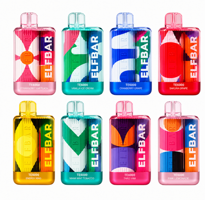 Elfbar TE 6000 HITS Mayoreo (Caja 10 pz)